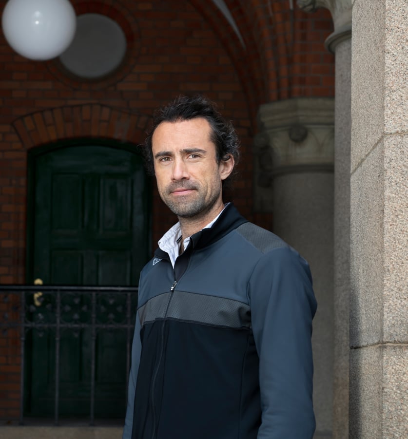 Porträtt av Dan-Eric Archer, vd för CheckWatt